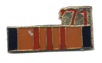 pin 4756 '71 Military Ribbon